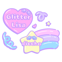Glitter Lisa x Diccha